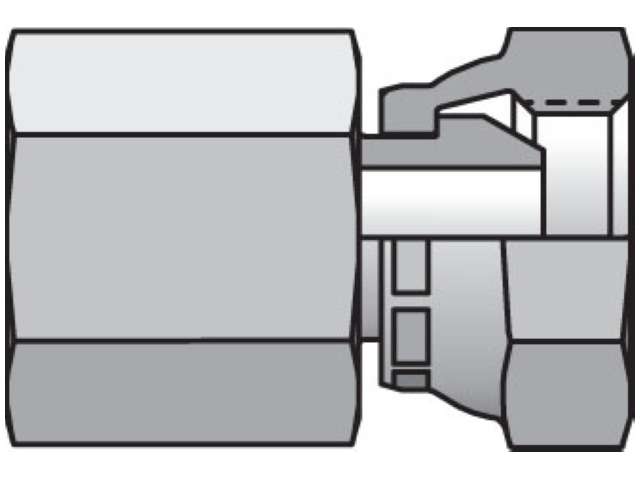 0207-12-8 Pipe Swivel Straight 0207