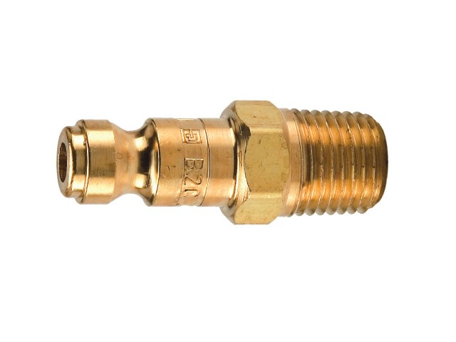 2E Tru-Flate Pneumatic Manual Connect 2E 10 Series Nipple - Male Pipe