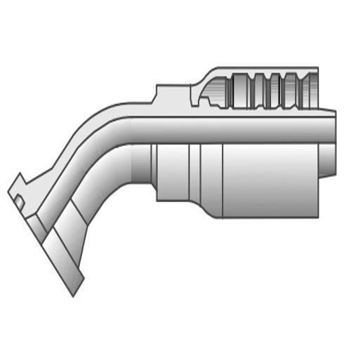 11777-16-16 SAE Code 61 Flange Head - 45° Elbow 11777-16-16 77 Series 11777