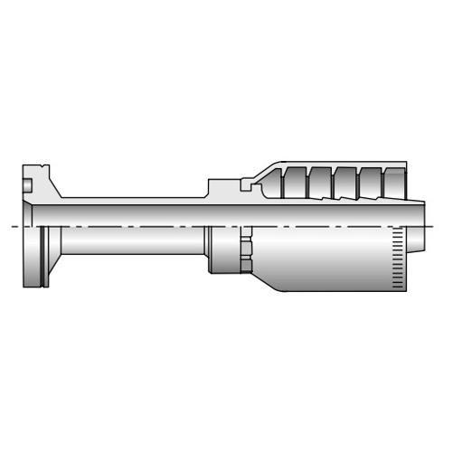 16A77-20-16 SAE Code 62 Flange Head - Straight 16A77-20-16 77 Series 16A77