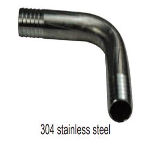 1770606SS Barbed 90° Elbow Splicer 1770606SS Stainless Steel Barbed 90° Elbow Splicer