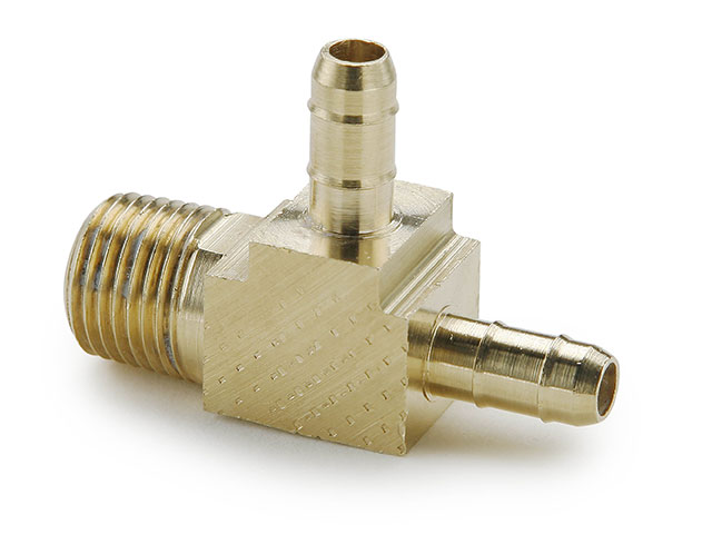 231-4-2 Parker Dubl-Barb Brass Male Run Tee 231-4-2 Male Run Tee 231