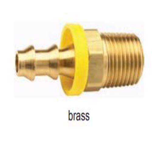 Male NPT x Push-on Hose Barb Brass