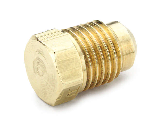 639F-6 Parker 45° Flare Brass Flared Seal Plug - Ref. SAE J512 and J513 010109 639F-6 Flared Seal Plug 639F