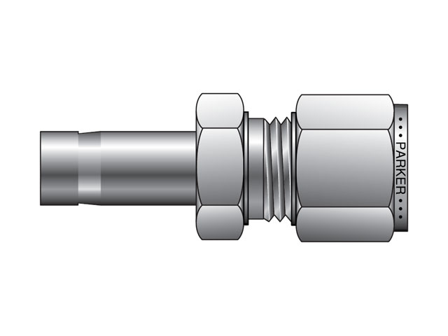 8TUCM10-316 Instrumentation Tube Fitting - Straight Tube End Converter for use with Inch Tubing 8TUCM10-316 A-LOK Inch Tube Tube End Converter - TUCM