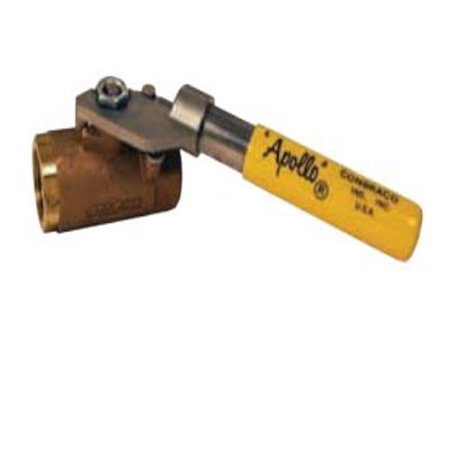 BBV50SR "Deadman" Spring Return Handle Brass Ball Valve BBV50SR "Deadman" Spring Return Handle Brass Ball Valve