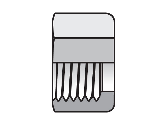 8 BI2-B Nut Intru-Lok 8 BI2-B Intru-Lok Nut, Ferrule, Insert BI2