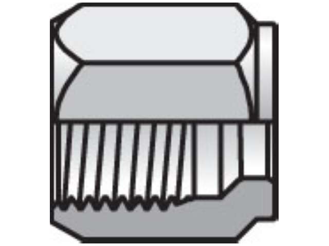 4 BU-SS Nut Flareless 4 BU-SS Ferulok Nut, Ferrule, Locknut BU