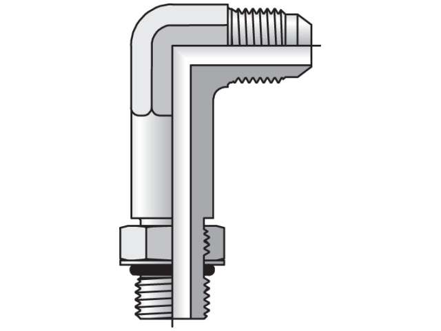 10 CC5OX-S Triple-Lok 37° 90° Elbow CC5OX