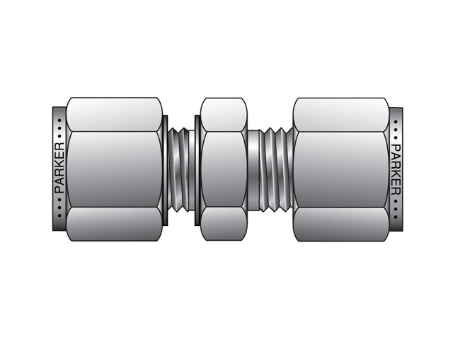 HBZ 12-1/2-B Instrumentation Tube Fitting - Straight Converssion Union for use with Metric Tubing HBZ 12-1/2-B CPI Metric Tube Converssion Union - HBZ