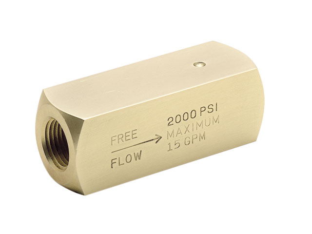 9C800B1-V Colorflow Check Valve - BSPP