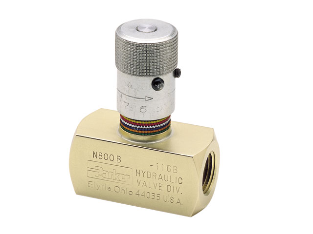 N800BT Colorflow Needle Valve - NPT