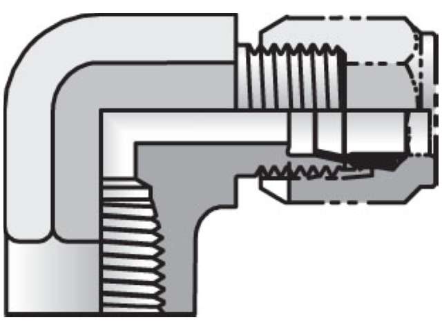 5 DBU-S Ferulok 90° Elbow DBU