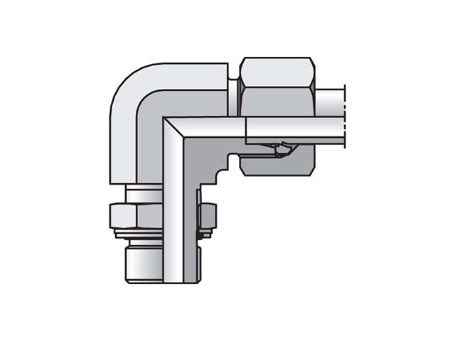 WEE22LM27X2CF EO/EO-2 90° Elbow, Adjustable - WEE-M