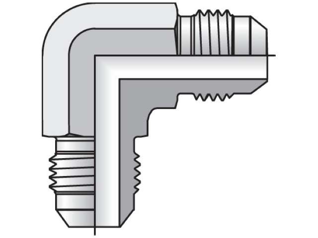 4 ETX-B Triple-Lok - Union Elbow 37° Flare / 37° Flare 4 ETX-B Triple-Lok 37° 90° Elbow ETX