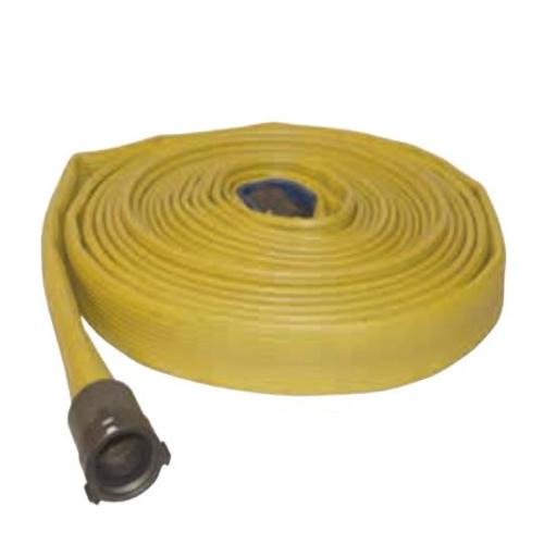H625Y50RAS Yellow Nitrile Covered Fire Hose Heavy Duty