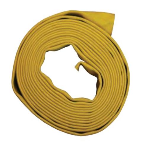 H620Y50UC Uncoupled Yellow Nitrile Covered Fire Hose Heavy Duty