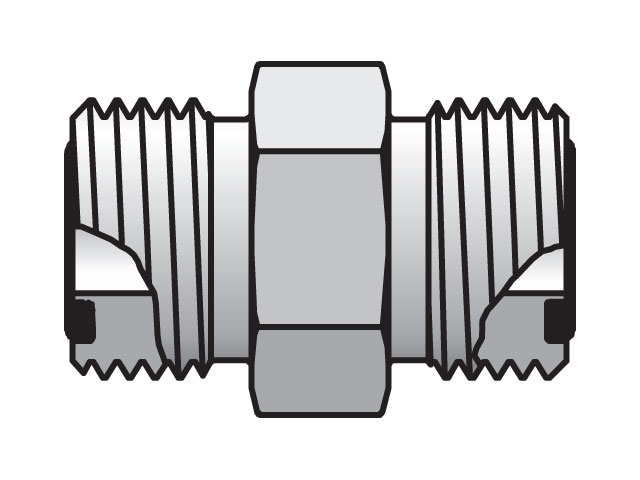 24 HLO-S Seal-Lok ORFS Straight HLO