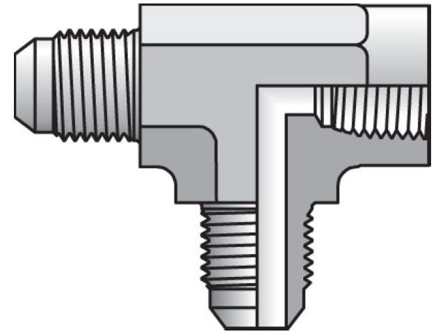 14 MTX-S Triple-Lok 37° Tee MTX