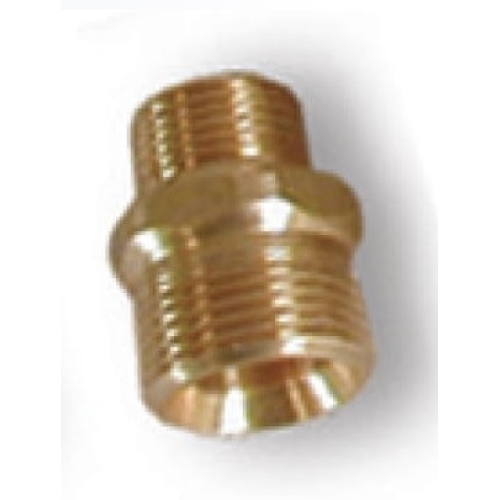 P010000562 Brass Screw Nipple M22 M x 1/4" MPT