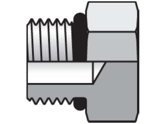 6 P5N-SS Hex Head Plug SAE-ORB 6 P5N-SS Pipe & Port Plug and Cap P5ON