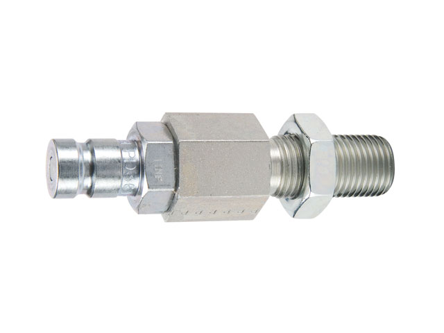 Diagnostic Test Port PD Series Nipple - Bulkhead Seal-lok