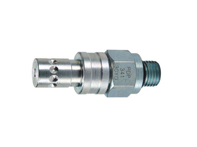 PDP341 PDP Series Nipple - Male SAE Straight Thread