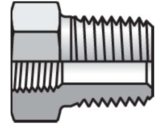 1 1/2 X 3/4 PTR-SS Pipe & Port Reducer, Expander, Conversion PTR