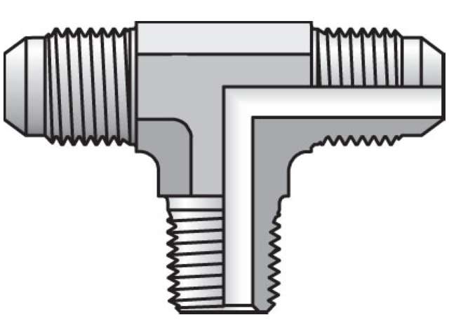 10 STX-SS Triple-Lok 37° Tee STX