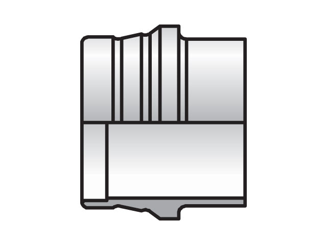 4 TI2-B Intru-Lok Nut, Ferrule, Insert TI2