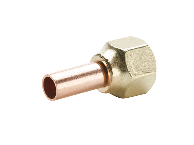 US5-8 Parker 45° Flare Brass Flare Adapter - Ref. SAE J512 and J513 US5-8 Flare Adapter US5