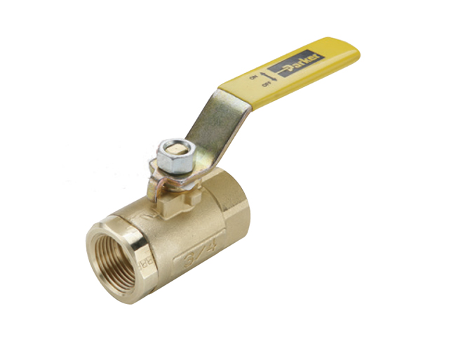 VV500P-8 Brass Ball Valve - Vented - VV500P