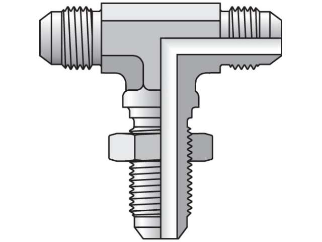 4 WJTX-S Triple-Lok 37° Tee WJTX