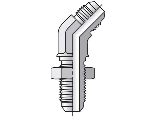 10 WNTX-WLN-S Triple-Lok 37° 45° Elbow WNTX