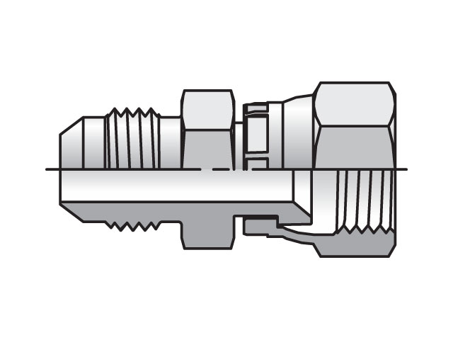 16-12 XHX6-S Triple-Lok 37° Straight XHX6