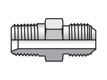 0109-12-16 Specialty Parker Triple Thread Fitting 0109