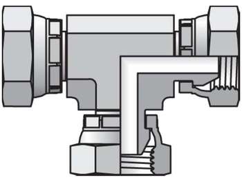 077T-2 NPSM Union Tee NPSM Swivel (all three ends) 077T-2 Pipe Swivel Union Tee 077T