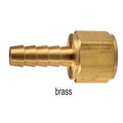 268B0402 Brass Male NPTF x Beaded Hose Barb