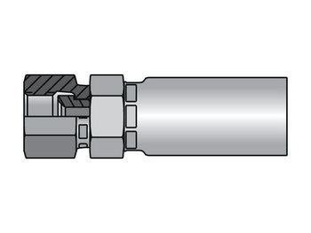 10656-12-12 Parkrimp Permanent Female JIC 37° - Swivel - Straight 10656-12-12 56 Series 10656