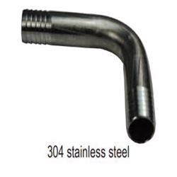 1770606SS Barbed 90° Elbow Splicer 1770606SS Stainless Steel Barbed 90° Elbow Splicer