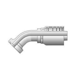 1XF77-16-16 Caterpillar® Flange Head - 45° Elbow 1XF77-16-16 77 Series 1XF77