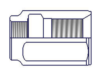 20042-6 Field Attachable Shell 20042-6 42 Series 20042