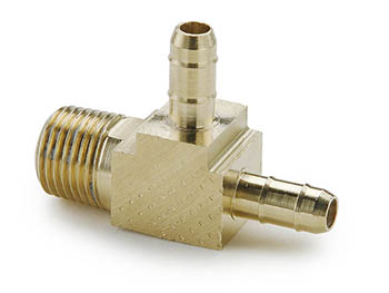 231-4-2 Parker Dubl-Barb Brass Male Run Tee 231-4-2 Male Run Tee 231