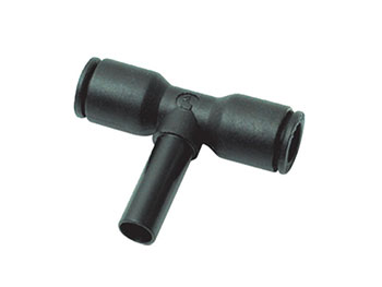 Male Branch Tee Swivel Push-to-Connect Instant Pneumatic Fitting Prestolok Composite 372PLPSP - Inch