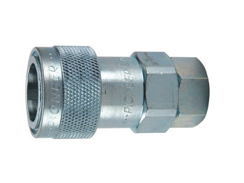 Hydraulic Connect Under Pressure 5000 Series Coupler - Female Pipe