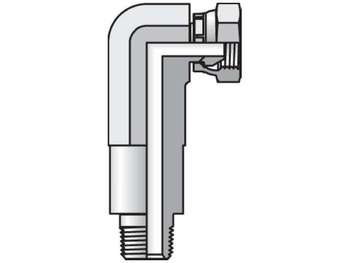 5607-2-2 Pipe Swivel 90° Elbow 5607