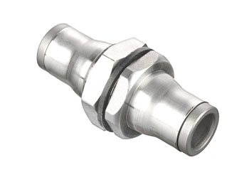 3816 56 00 Inch Union Bulkhead - Push-to-Connect Fitting 3816 56 00 Legris LF3800 Series 3816 - Inch
