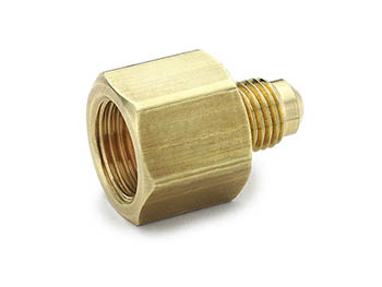 661FHD-4-8 Parker 45° Flare Brass Male Flare to Female Flare - Ref. SAE J512 and J513 010105 661FHD-4-8 Male Flare to Female Flare 661FHD