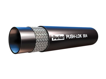 804-6-BLU Push-Lok Low Pressure Rubber Dry Air & Hot Water Hose 804-6-BLU 804 Series