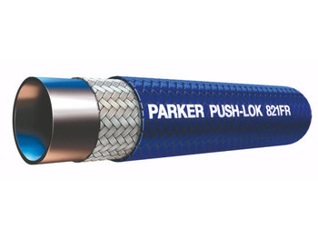 Push-Lok Low Pressure Rubber Fire Resistant Cover Multipurpose Hose 821FR Series